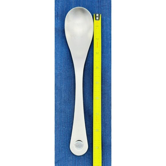 Robert Welch PENDULUM Serving Table Spoon Dot Stainless Satin 9 7/8 inch Single - Picture 6 of 6